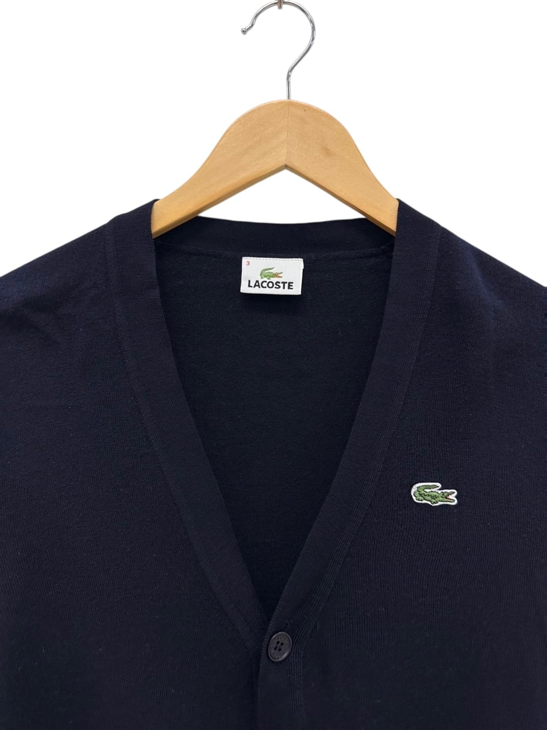 라코스테 울 가디건 네이비 (3,여성S~M추천) 상품이미지2