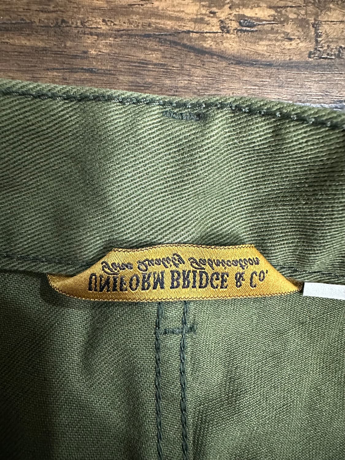 밀리터리 퍼티그 치노 팬츠 32사이즈  Uniform Bridge 상품이미지3