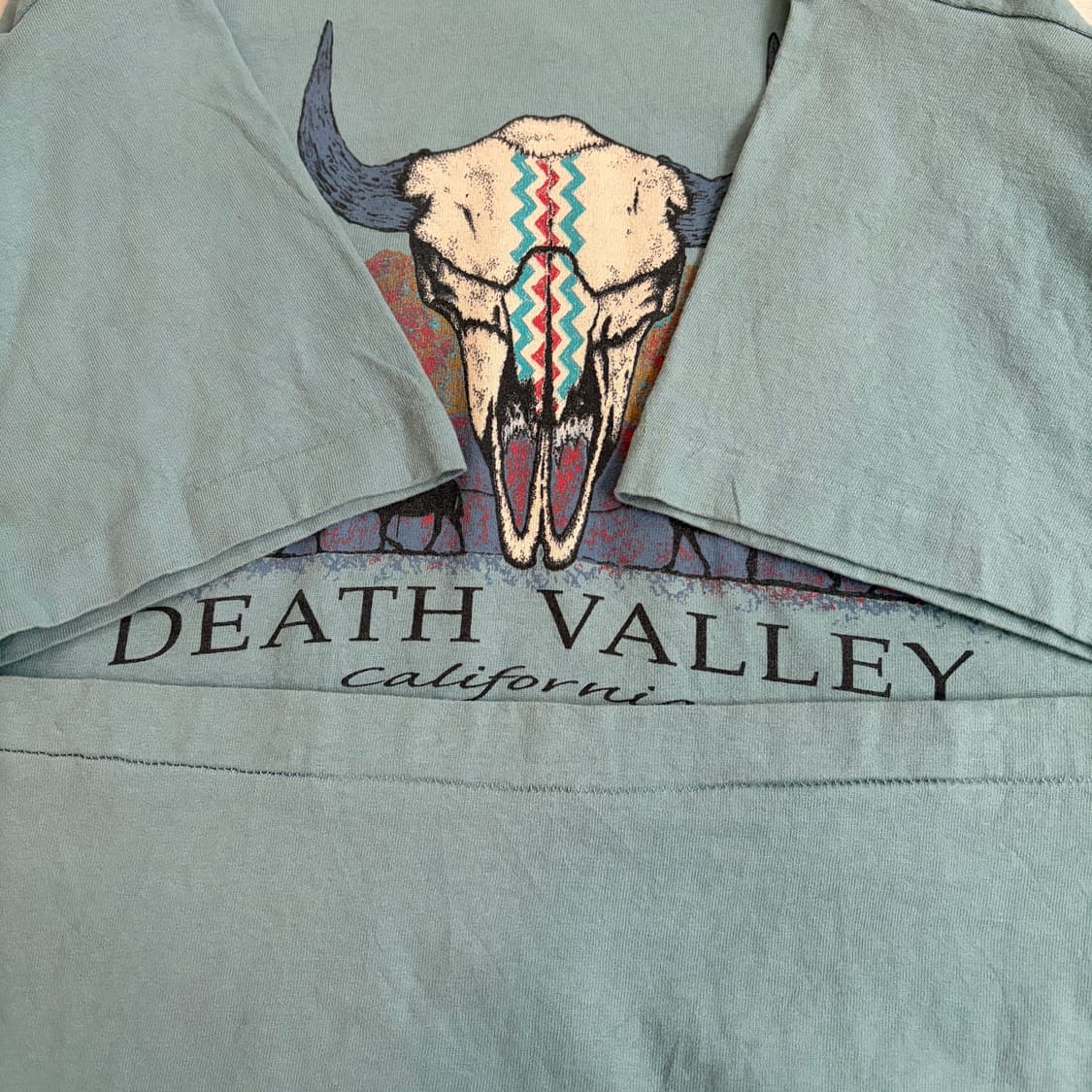 90s USA Death Valley 빈티지 싱글스티치 반팔티 XL 상품이미지5