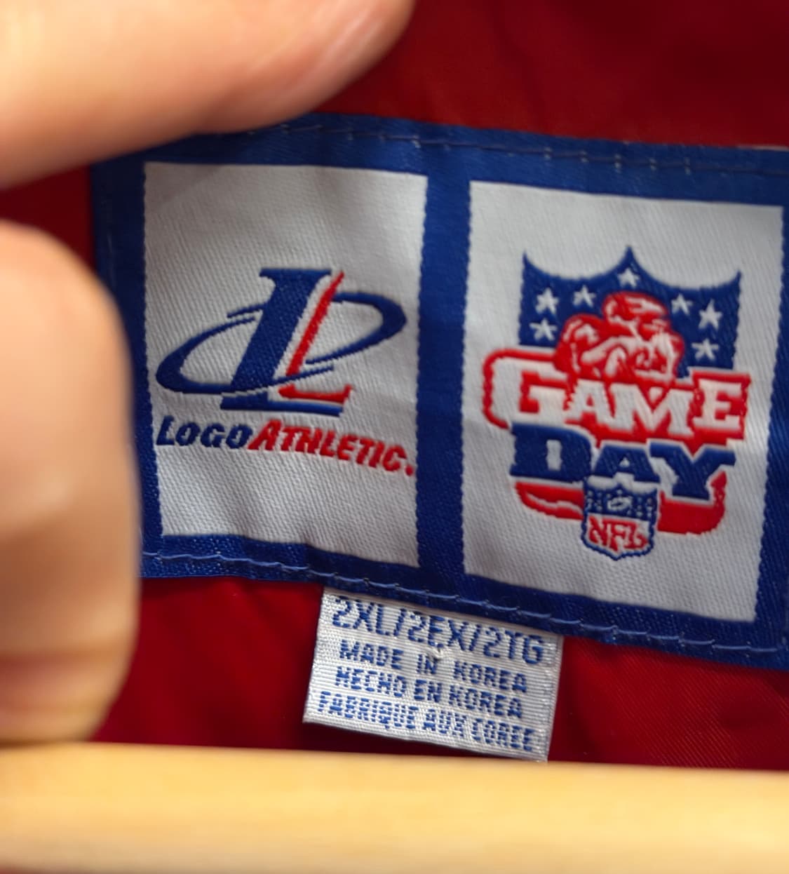 Logo Athletic 캔자스시티 치프스 NFL 바시티 자켓 XXL 상품이미지2