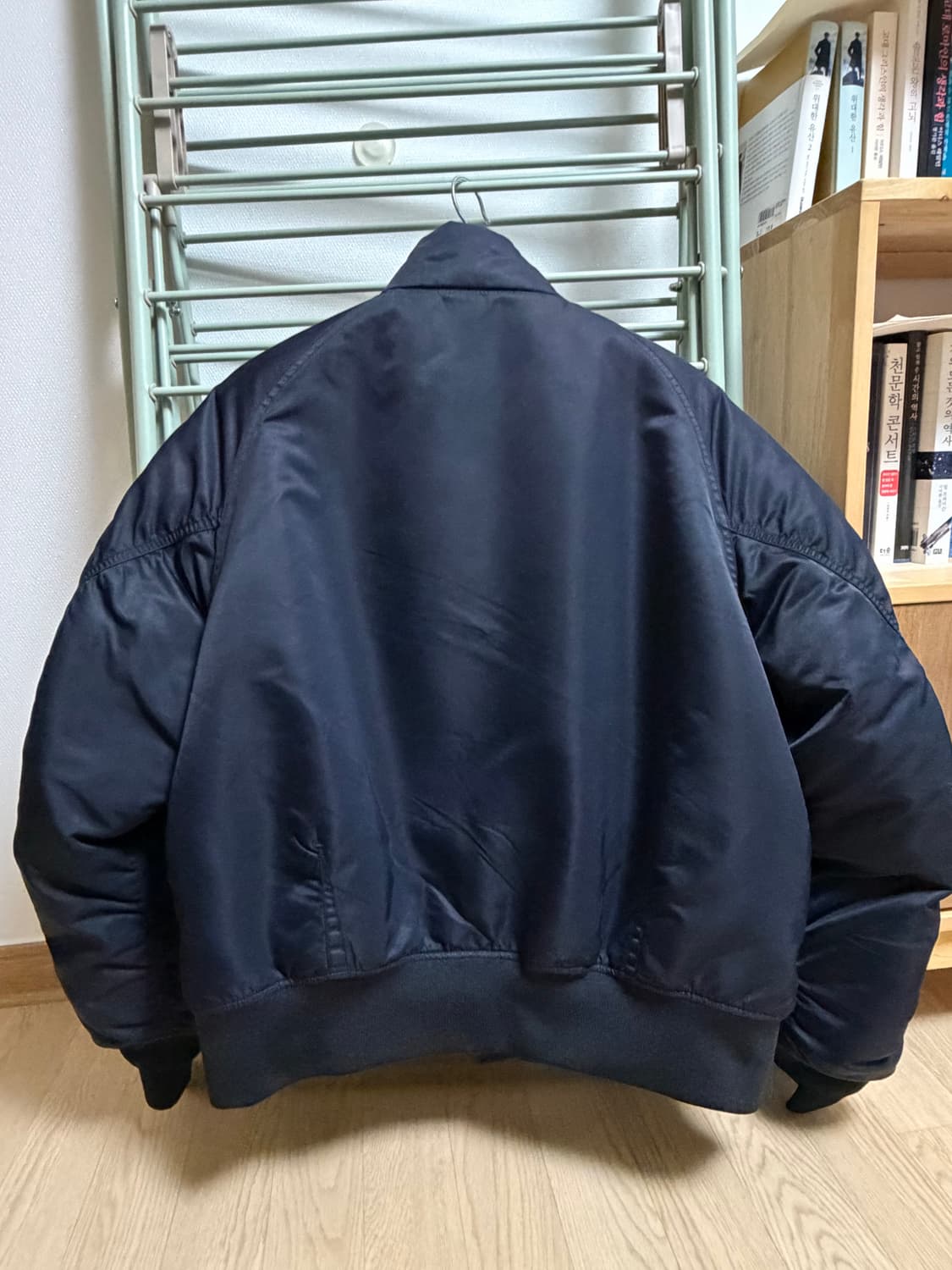 루트파인더 파일럿 파카 잉크블랙/스모키블랙 L 상품이미지2