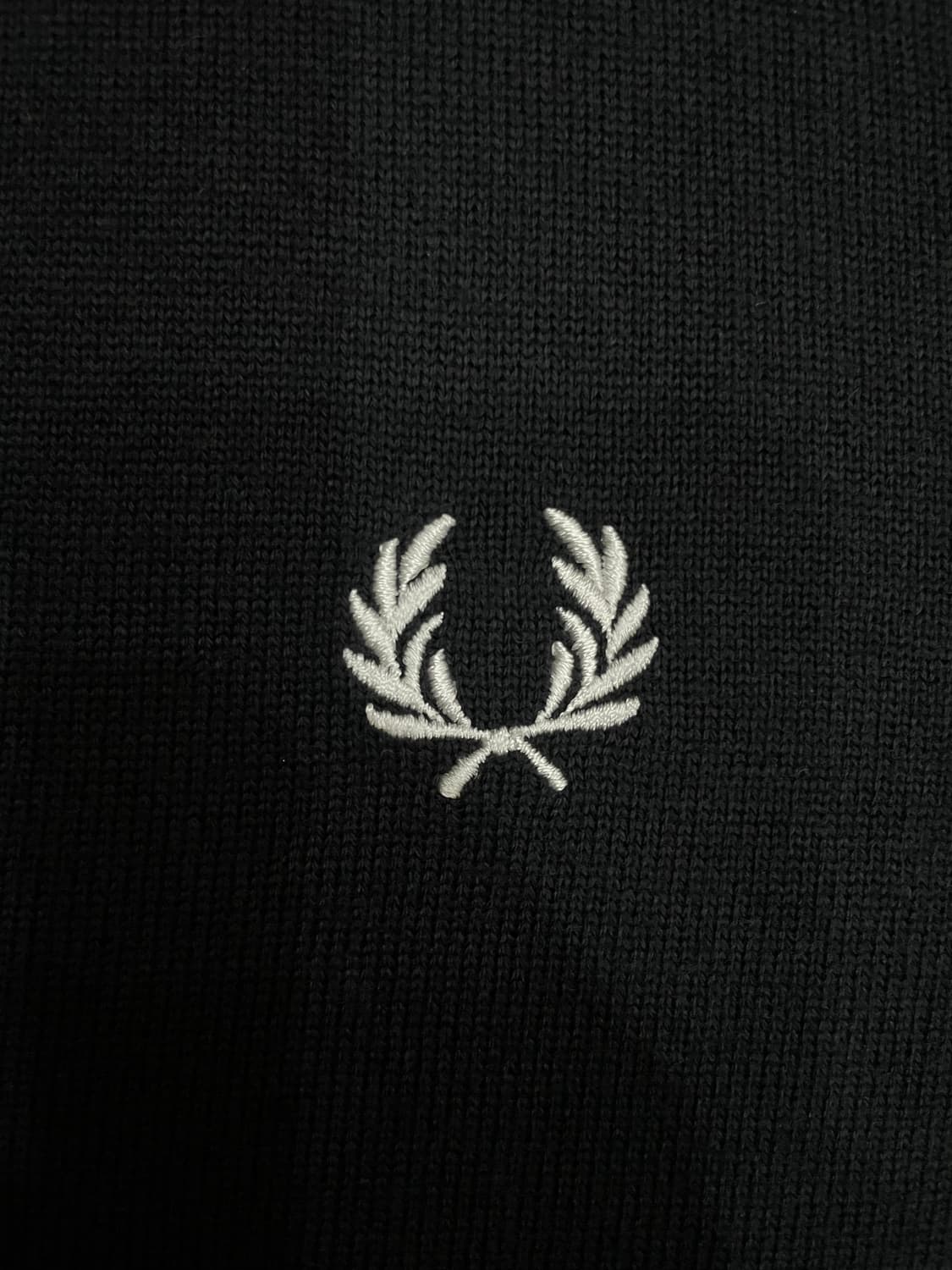 프레드페리 블랙 클래식 가디건 상품이미지5