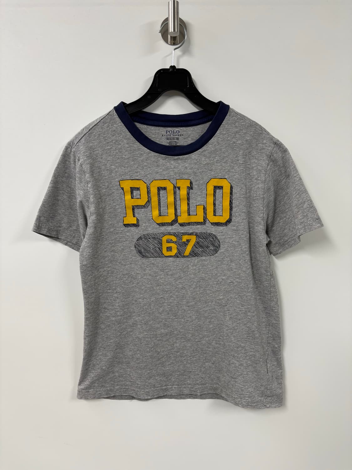 폴로 랄프로렌 배색 반팔 티셔츠 상품이미지2