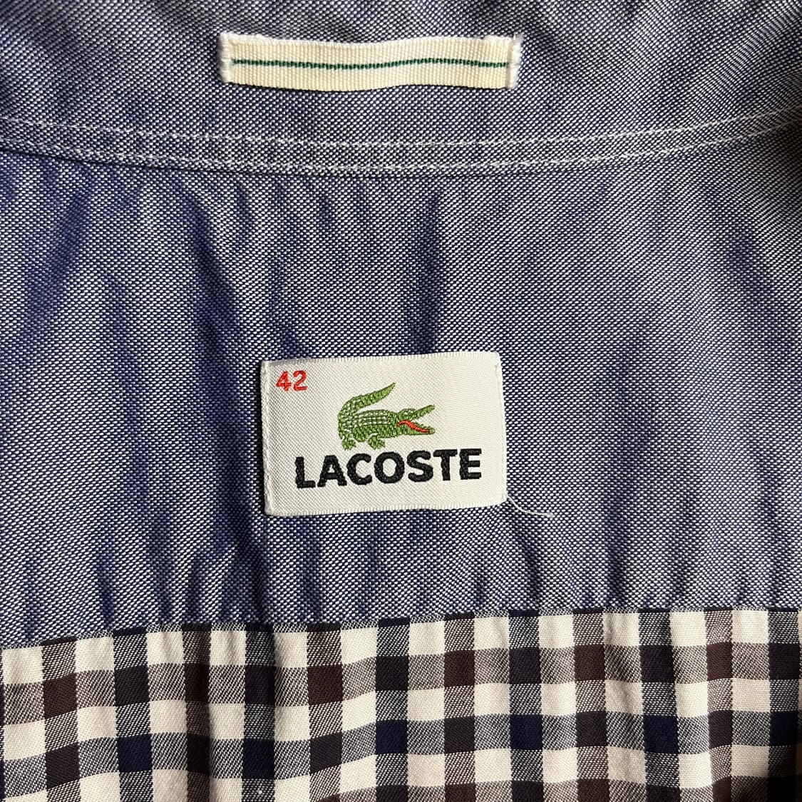라코스테 체크셔츠 상품이미지5