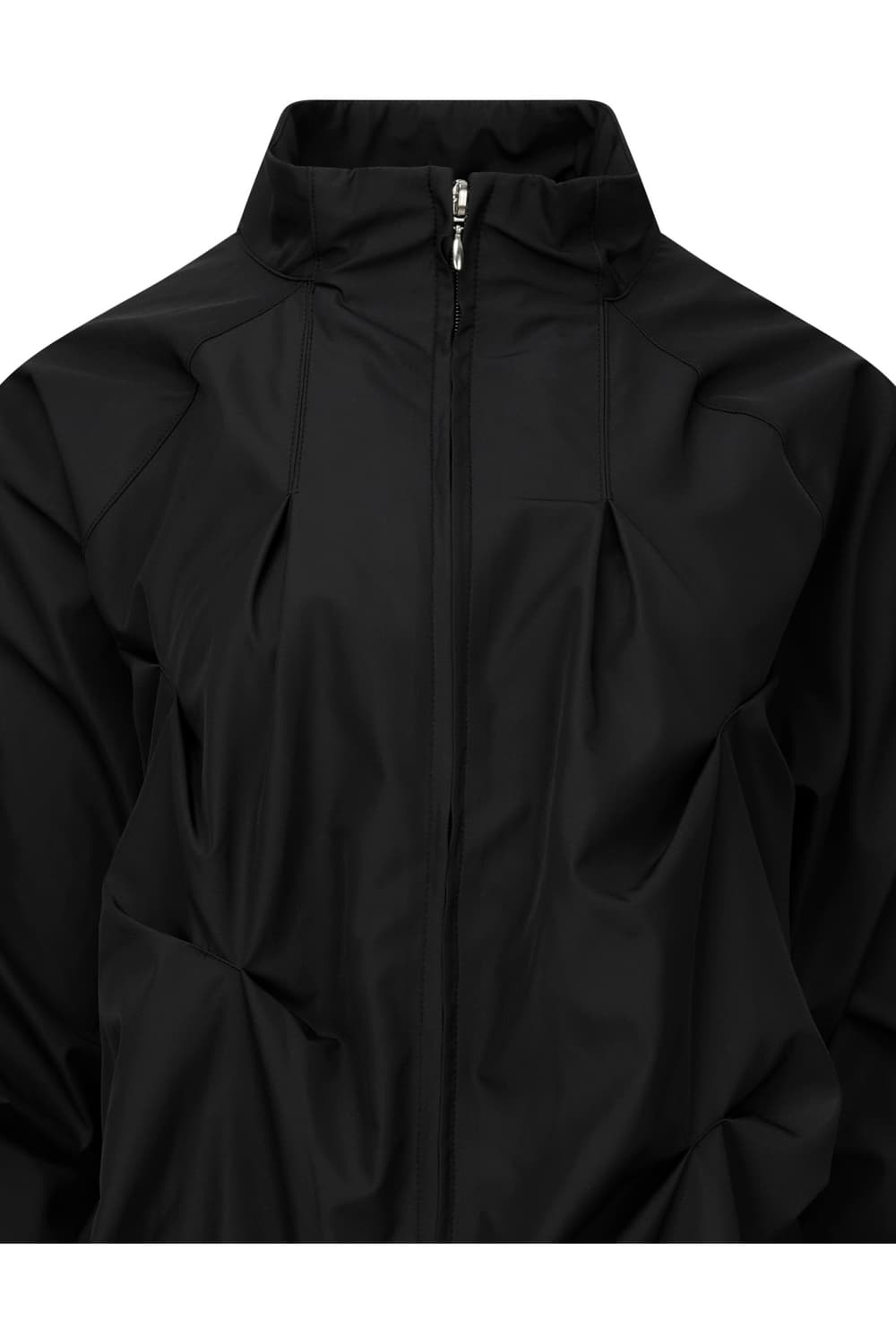 PINTUCK WIND BREAKER (UNISEX) BLACK 2사이즈 상품이미지3
