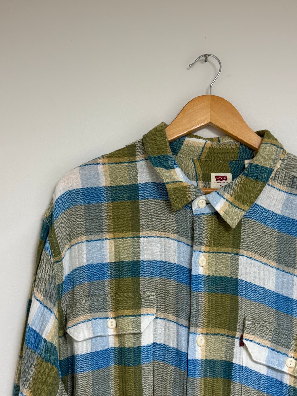 리바이스 체크셔츠 sanfransisco XL 상품이미지2