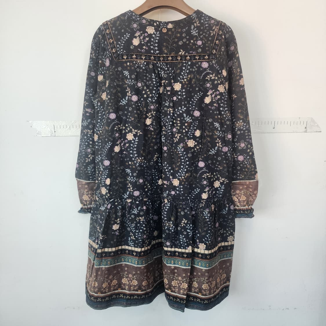 써스데이아일랜드 플라워 롱 원피스 상품이미지8