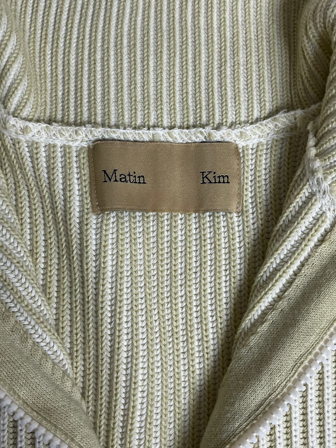 마틴킴 집업니트가디건 판매 상품이미지3