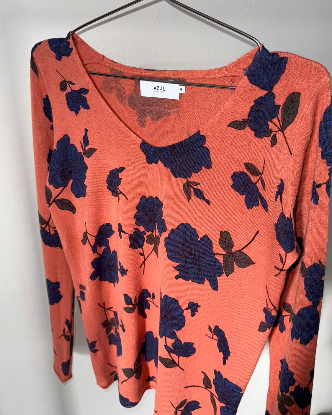 Azul by moussy 플로랄 니트 상품이미지4