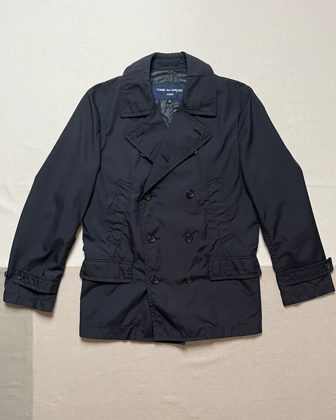 꼼데가르송 옴므 나일론 하프 더블코트 comme des garckns 상품이미지1