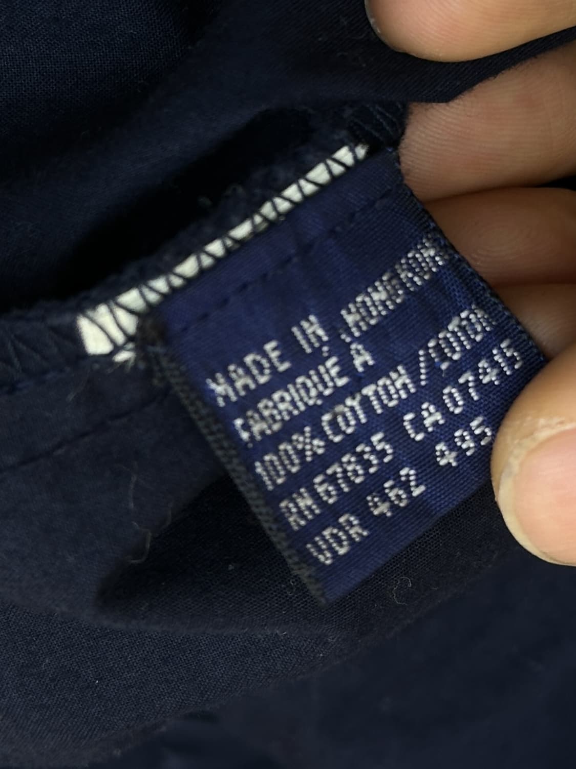 폴로랄프로렌 90s 베이직 포니 네이비 스윙탑 자켓 상품이미지7