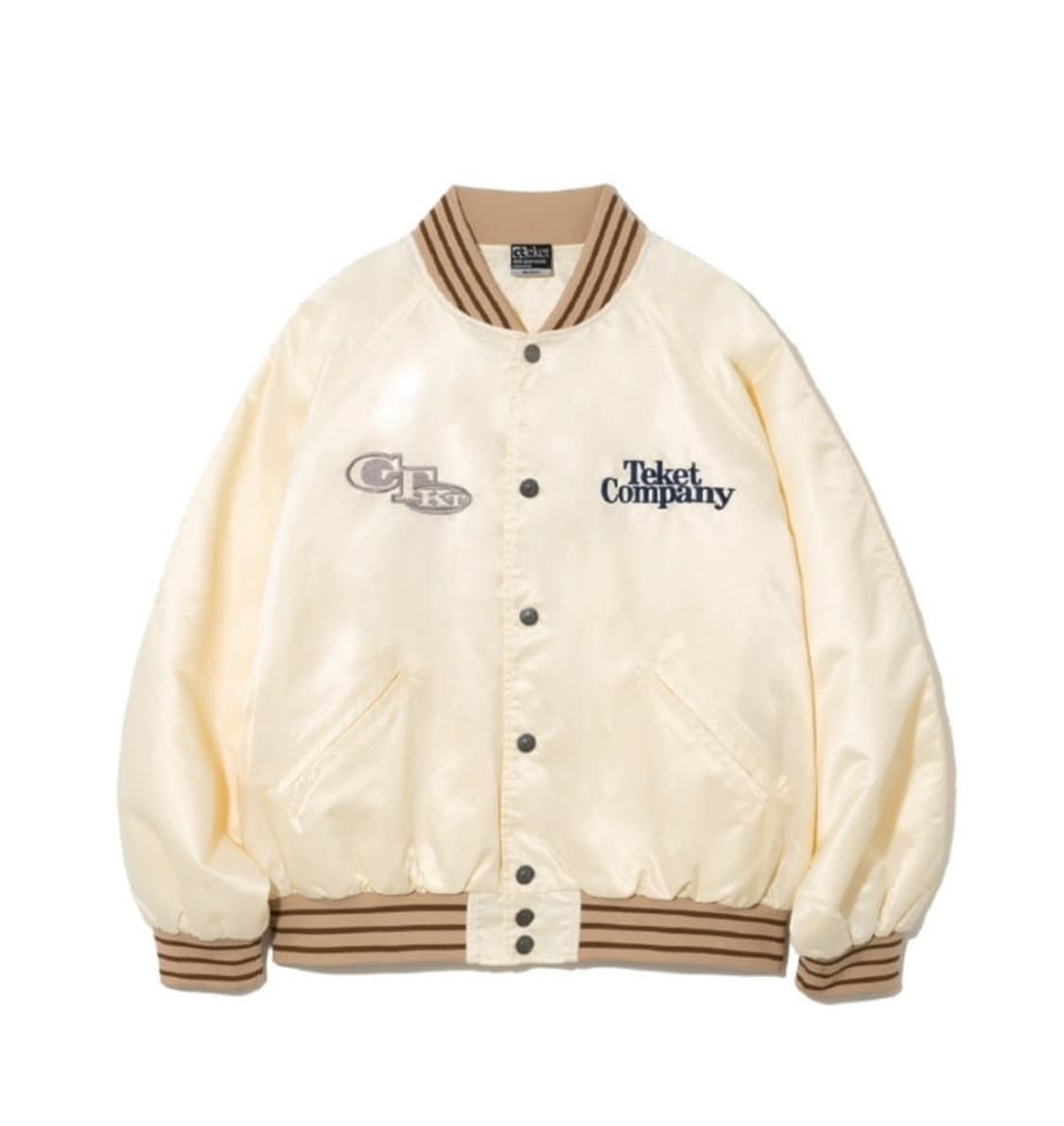 Teket Keyword Satin Jacket M 상품이미지1