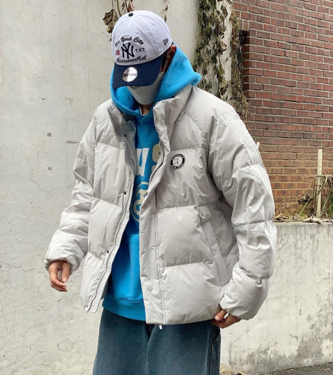💥디스이즈네버댓 x 뉴에라 뉴욕양키스 볼캡 (화이트/네이비)
 상품이미지10