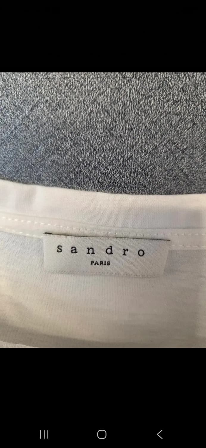 산드로 반팔티 (정품) 상품이미지7