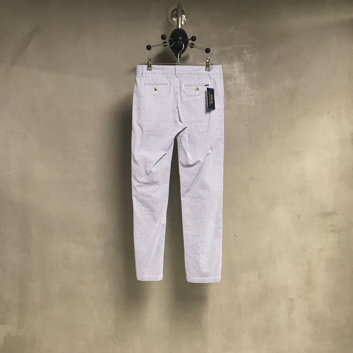 폴로 랄프로렌 스트라이프 팬츠 스카이블루 16(W) 상품이미지5