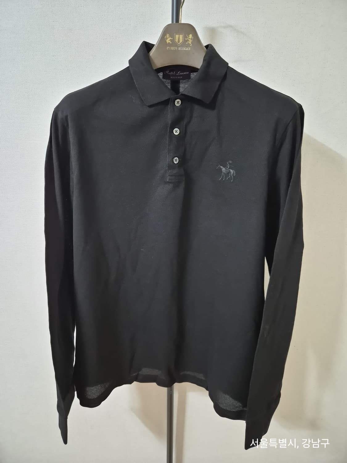 (새상품) 퍼플라벨 폴로 셔츠 M 상품이미지1