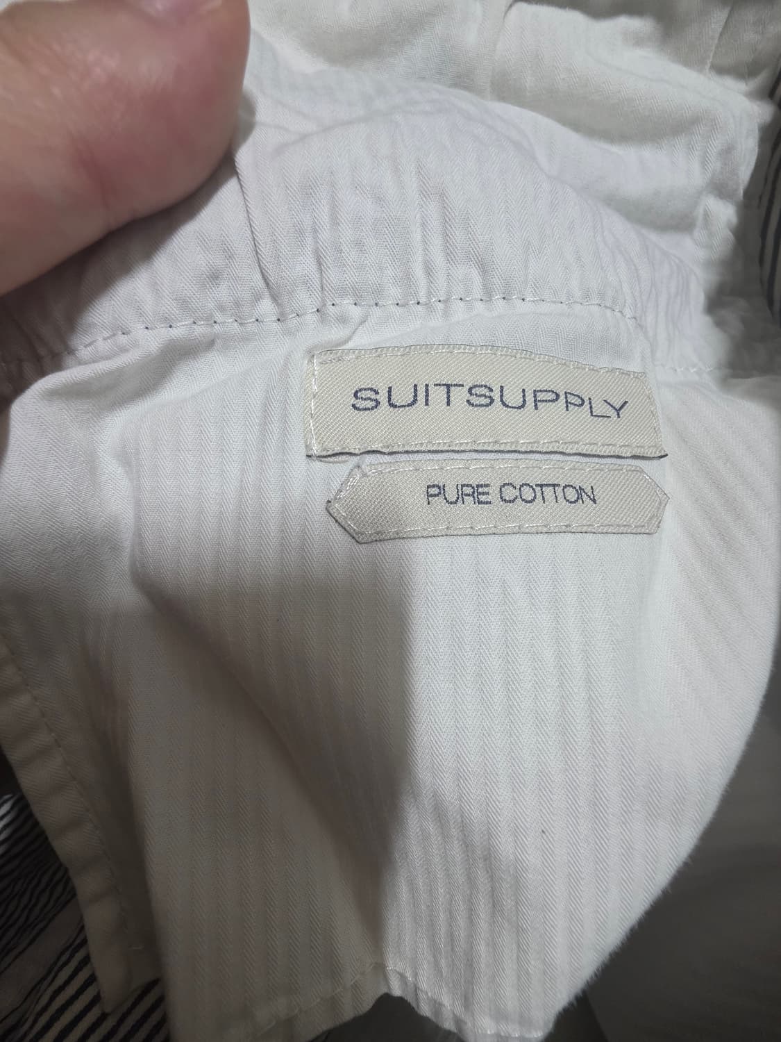 수트서플라이 스트라이프 시어서커 팬츠 상품이미지4