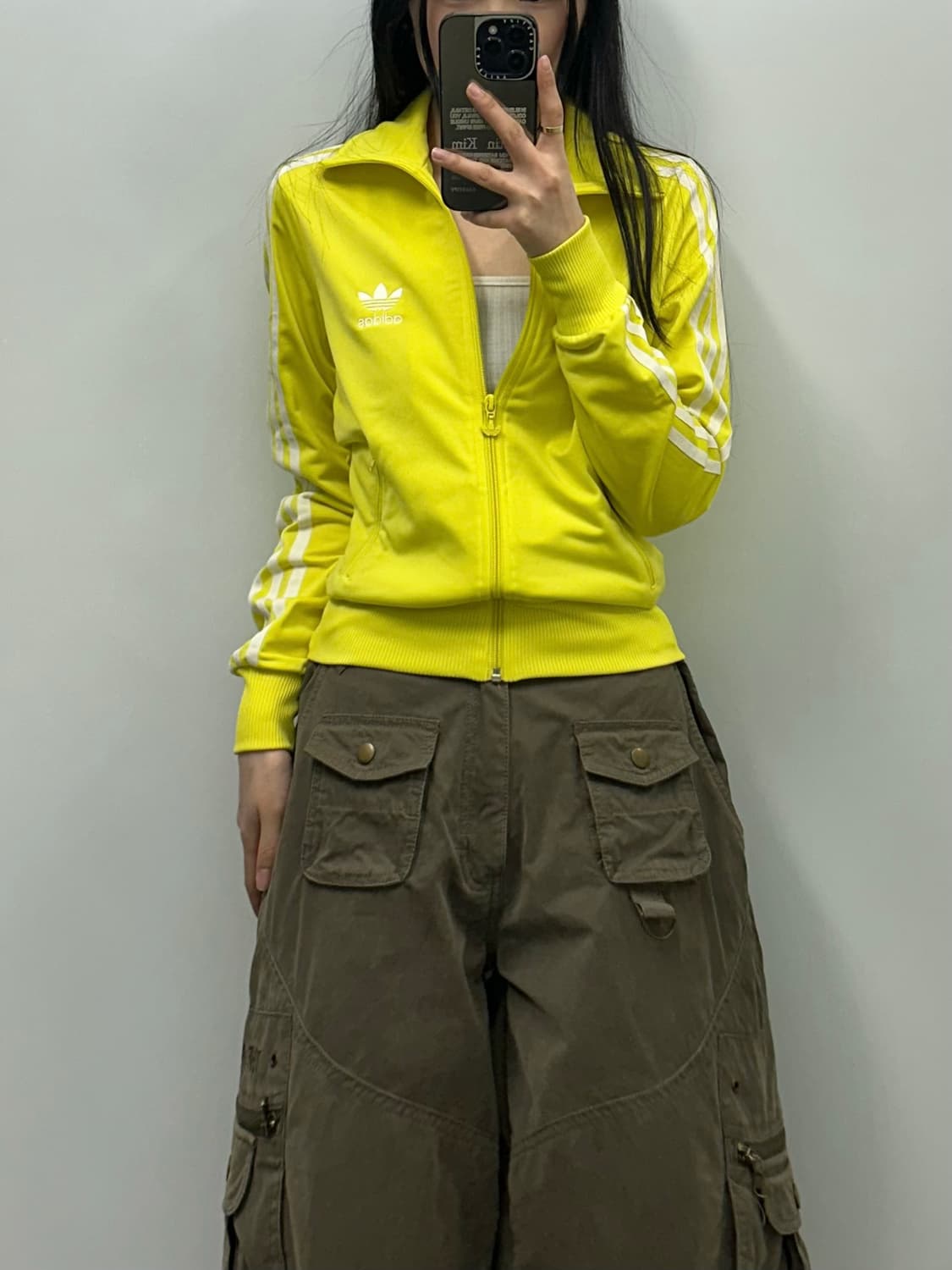 아디다스 신형 파이어버드 옐로우 트랙탑 져지 상품이미지1