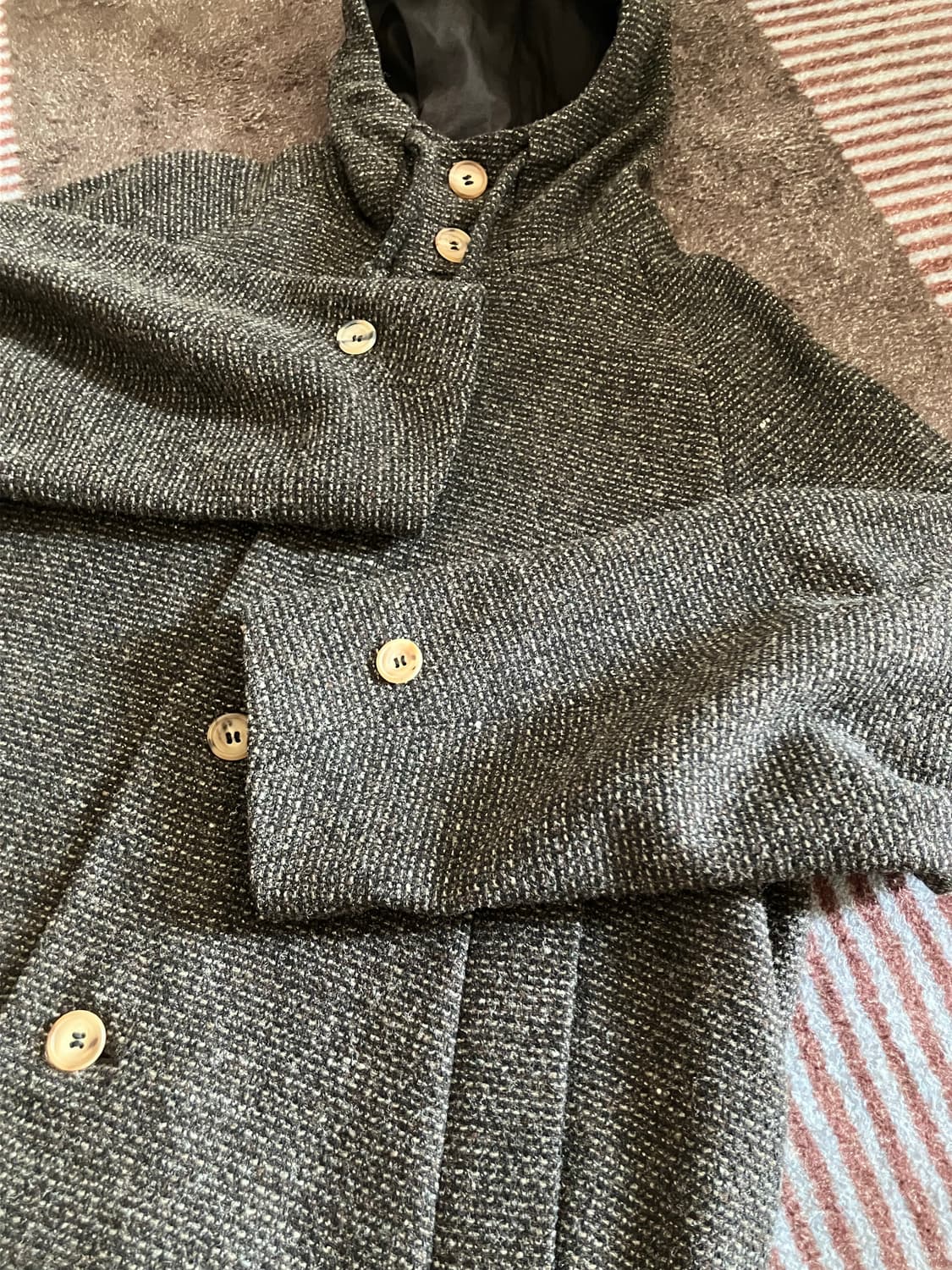 요코 사카모토 / 트위드 아노락 자켓 / M 상품이미지3