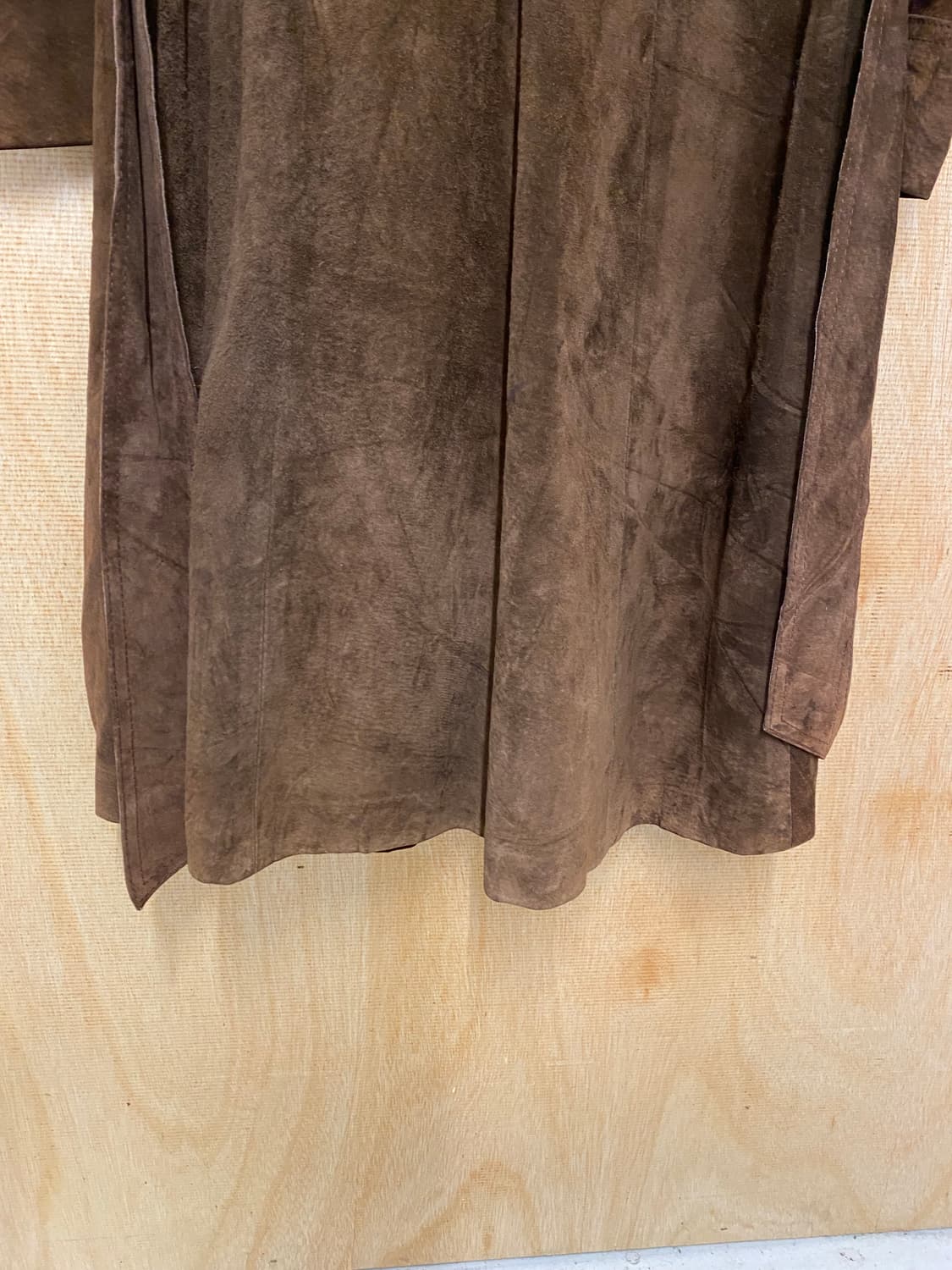 60~70's Godchaux’s suede robe coat 가죽 코트 상품이미지6