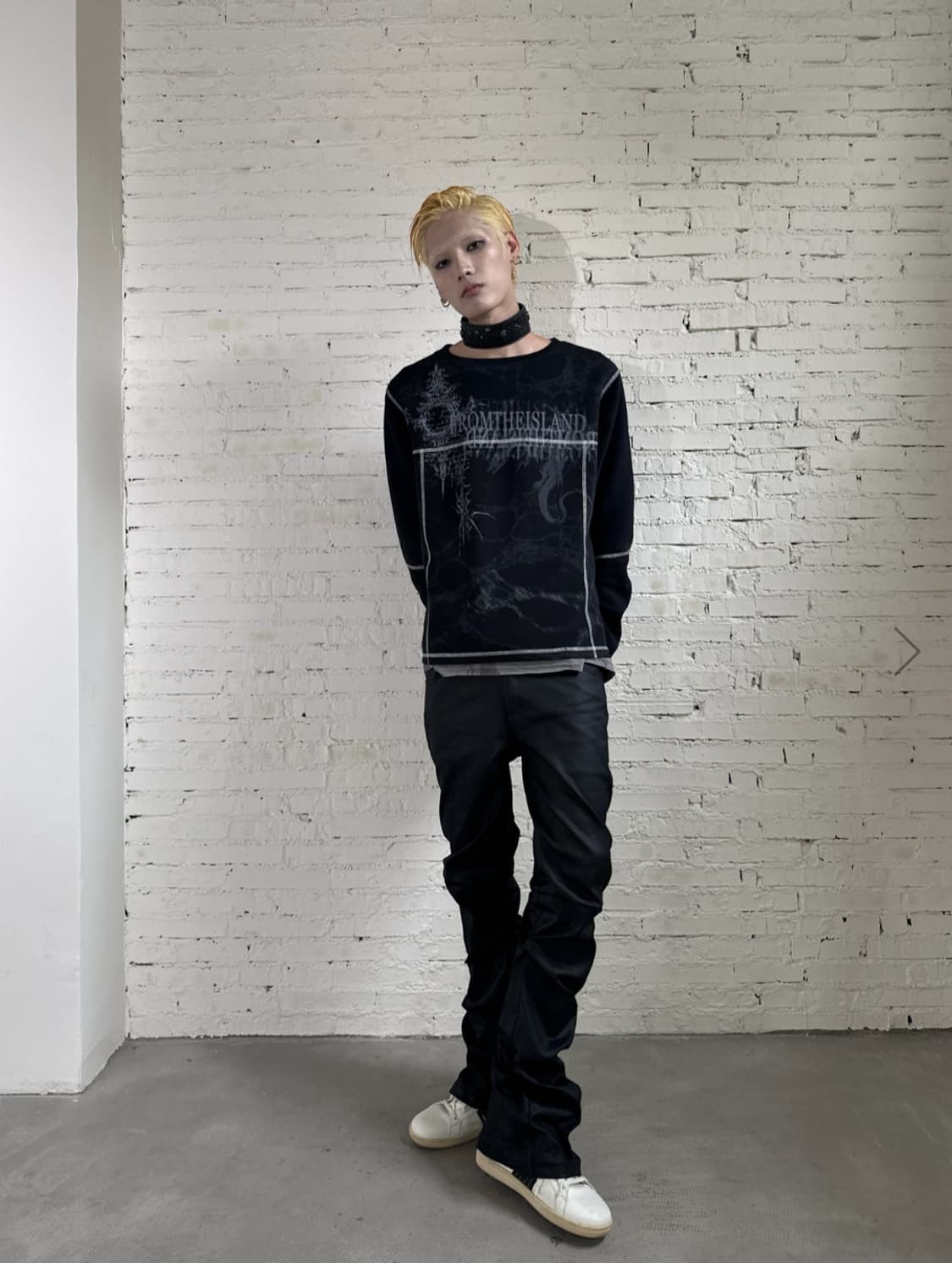 fromtheisland 왁스 슬림 플레어진 m 상품이미지2