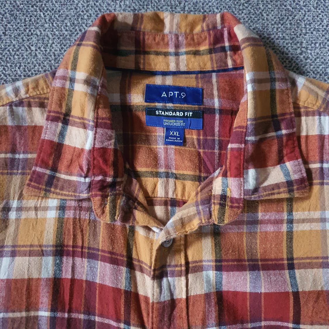 미국 수입 플란넬 체크 셔츠 no.1 상품이미지3