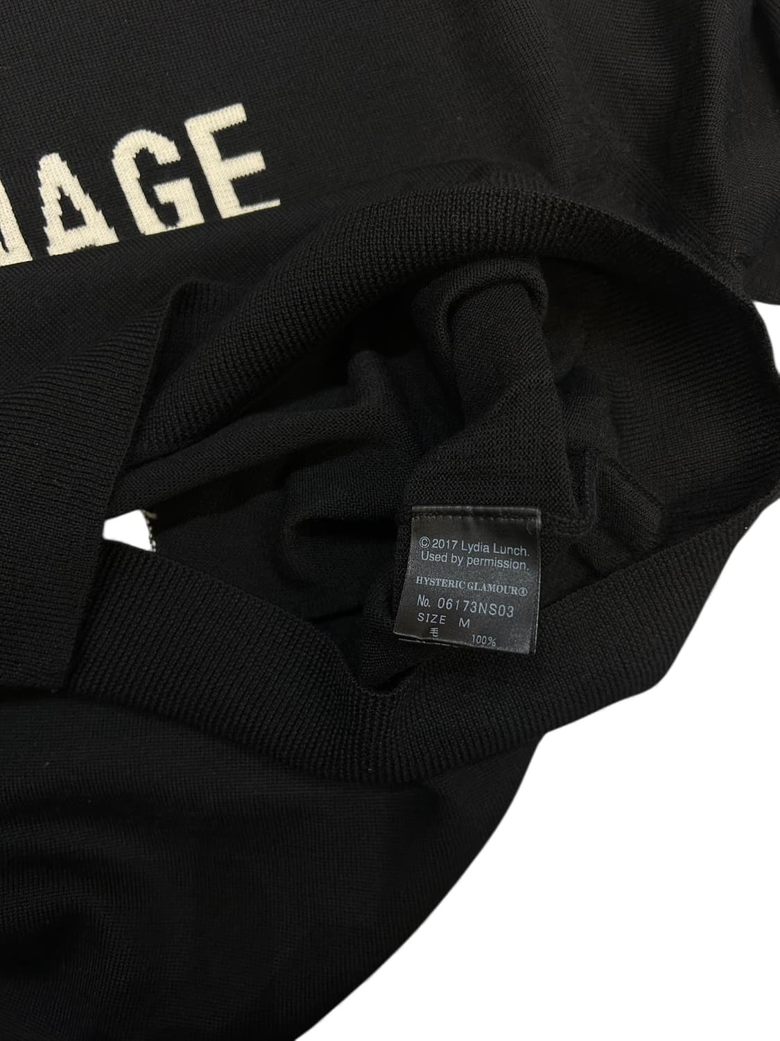 Hysteric Glamour  Teenage Jesus knit 상품이미지4