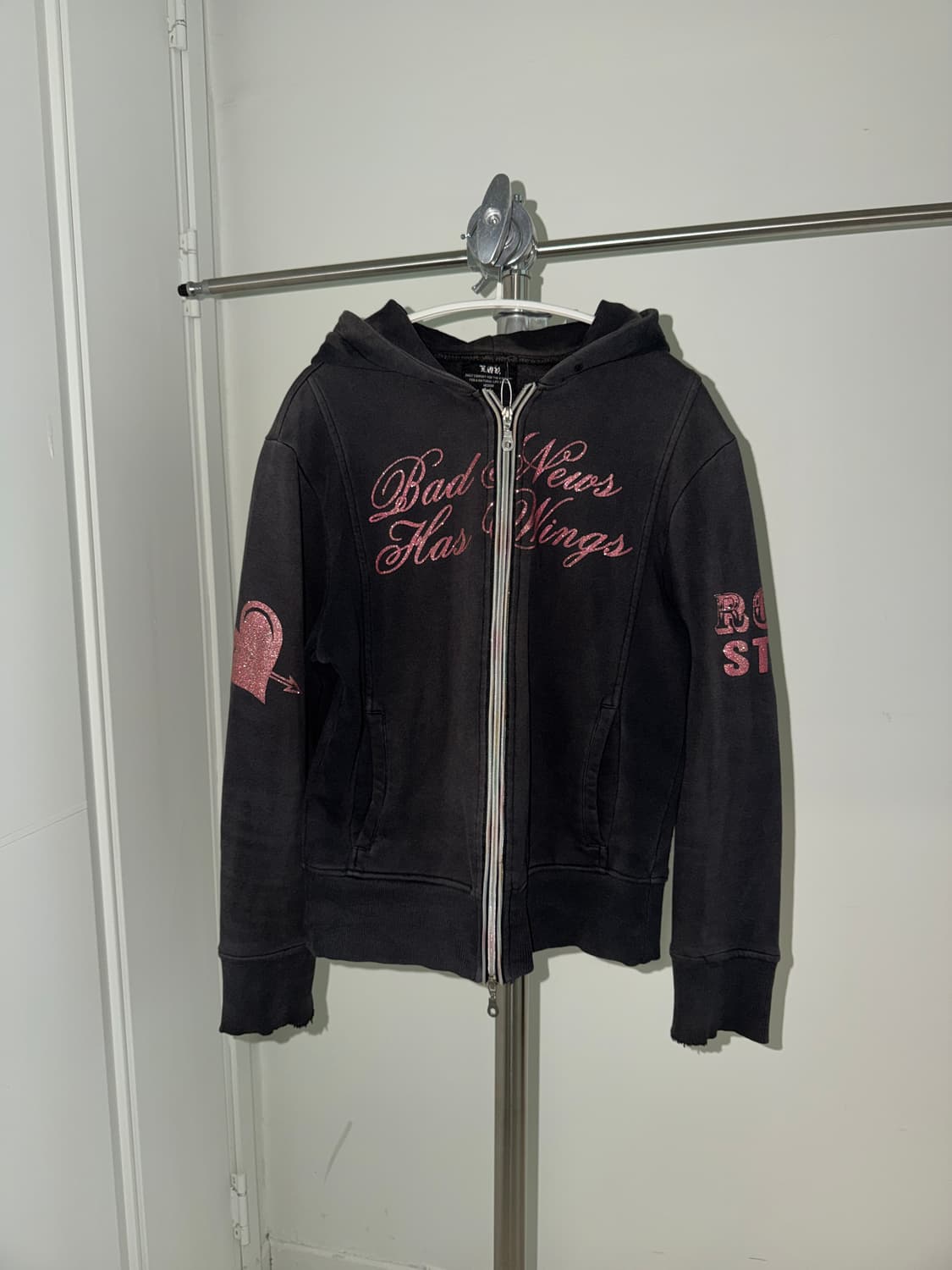 일본빈티지 y2k 갸루 펑키 후드집업 상품이미지2