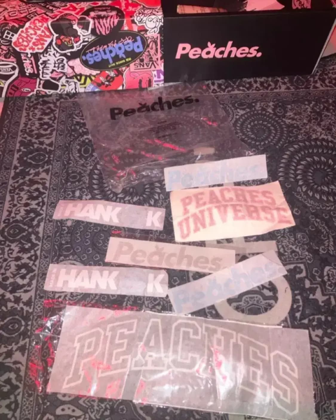 피치스 데칼 스티커 세트 상품이미지1