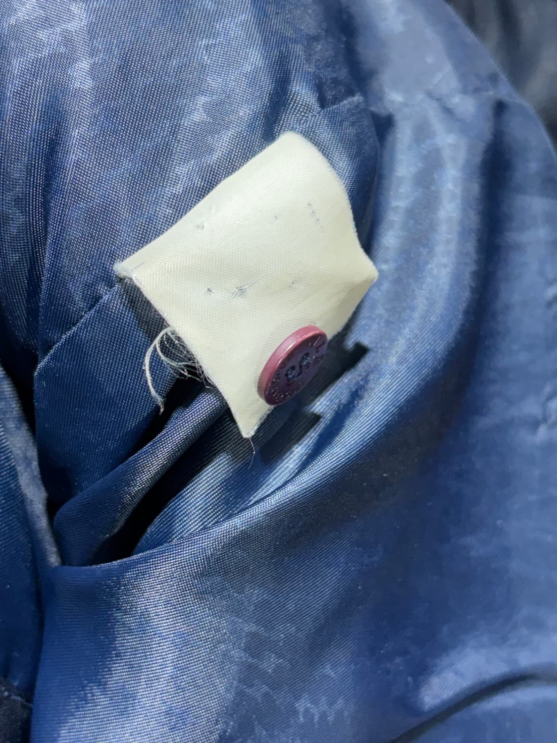 XXL MLB 엠엘비 뉴욕양키스 글로시 네이비 패디드 자켓 상품이미지7