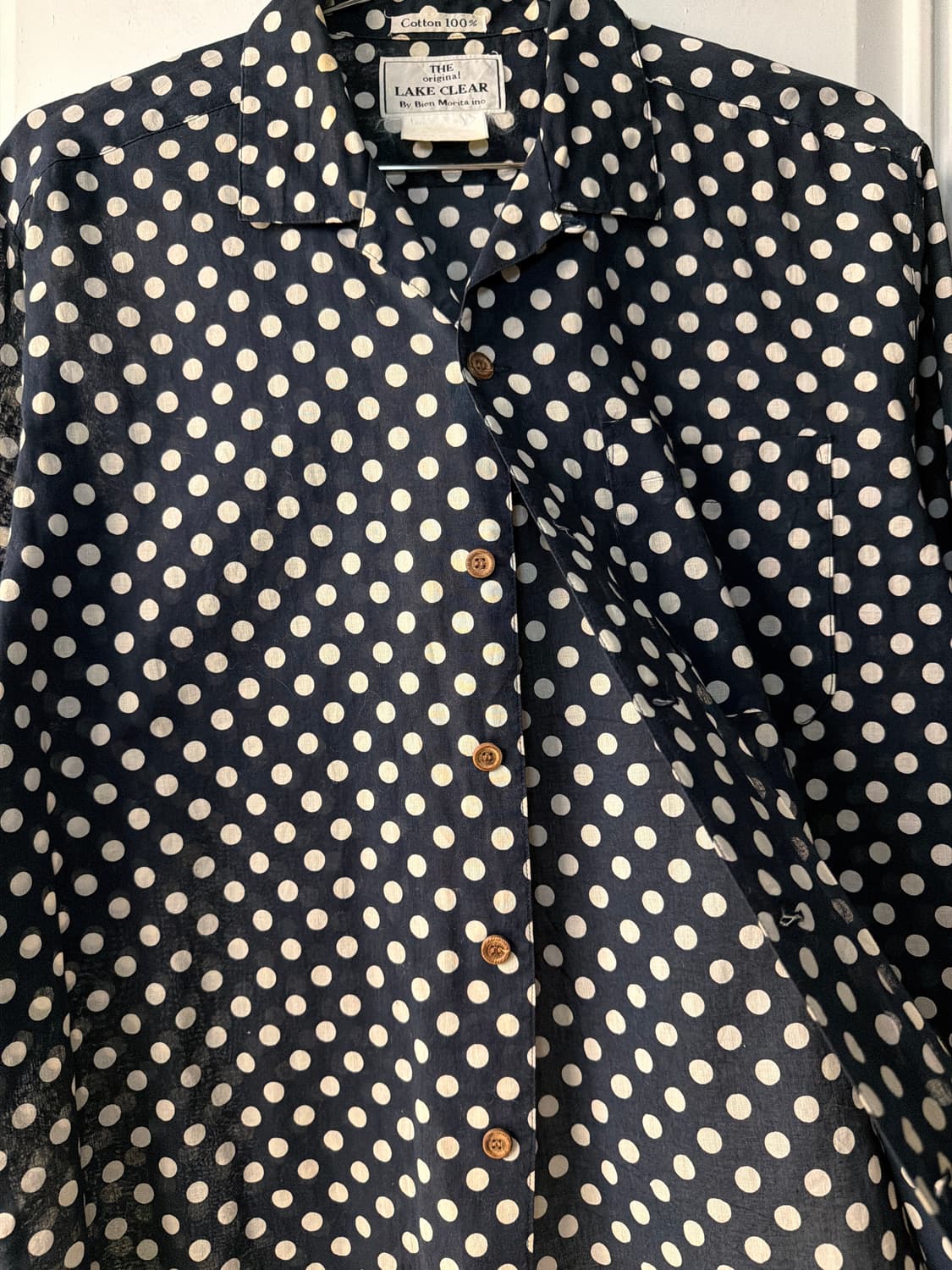 일본빈티지 네이비핑크 도트 레이어드 세트 상품이미지10