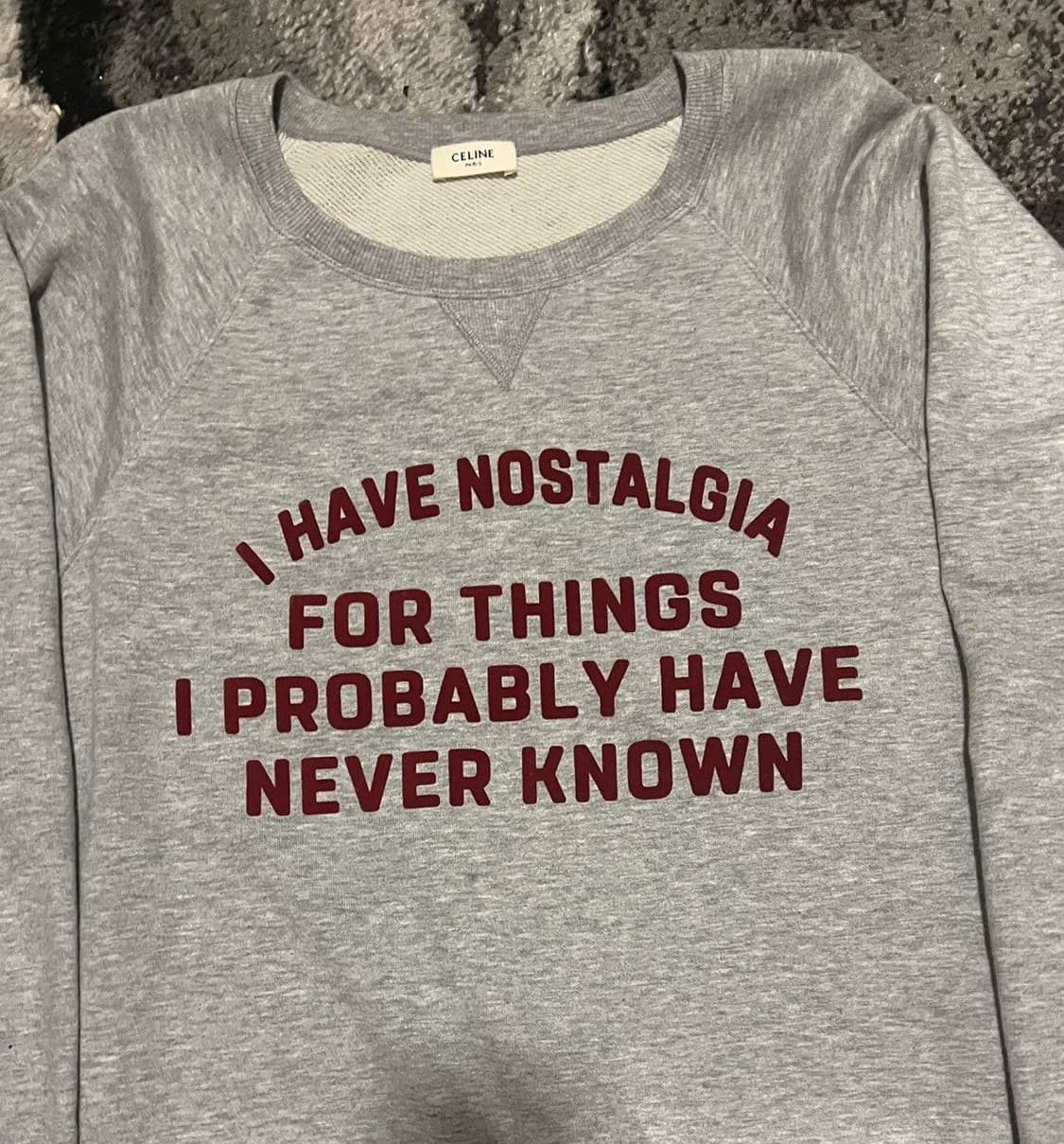 [BTS 지민님 착용] 셀린느 20ss 노스탤지아 스웻셔츠 상품이미지5