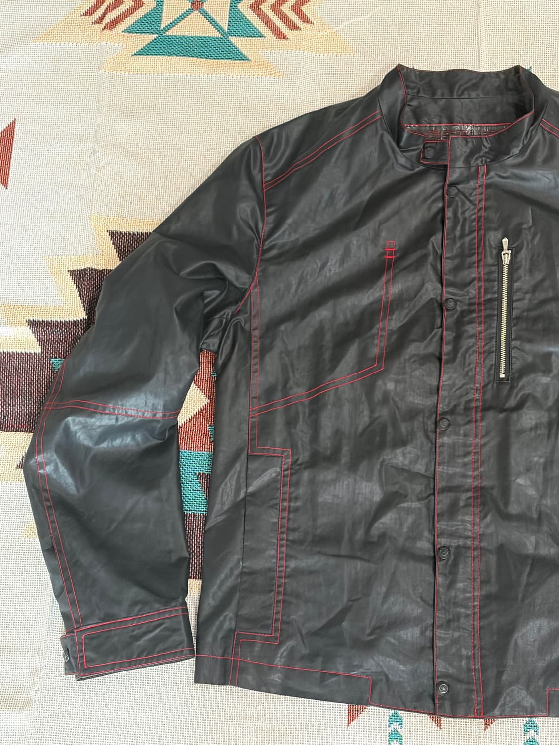 HOMBRUNO 옴브루노 라이더 바이커 자켓 상품이미지3