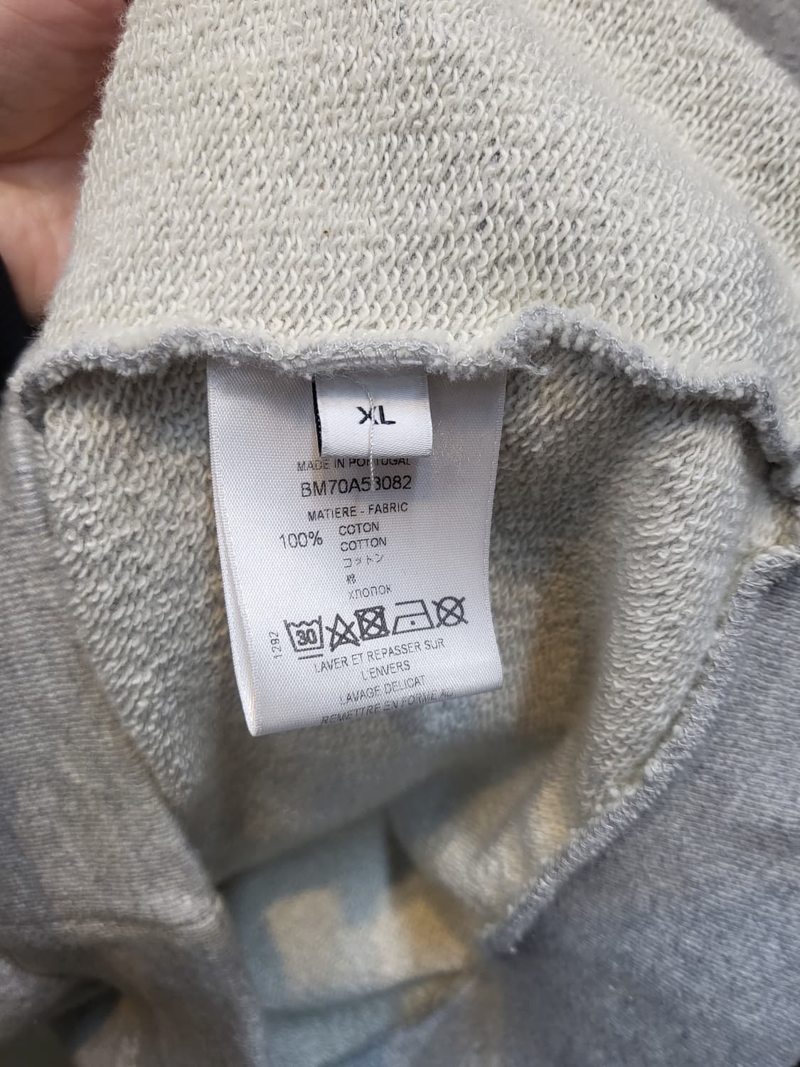 Givenchy Creatures 회색 후드티 XL 상품이미지4