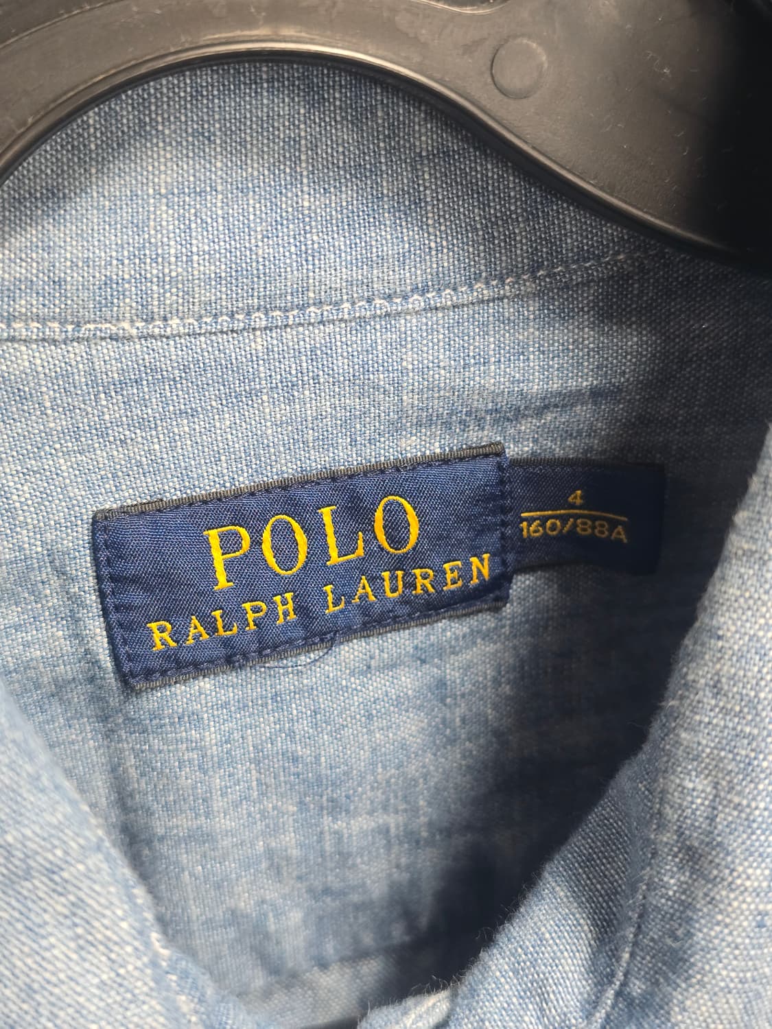 폴로랄프로렌 샴브레이 데님 셔츠 4 상품이미지4