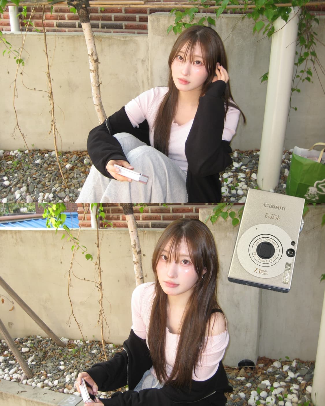 (강민경 아이브 리즈 은채) 캐논 ixus70블랙 상품이미지7