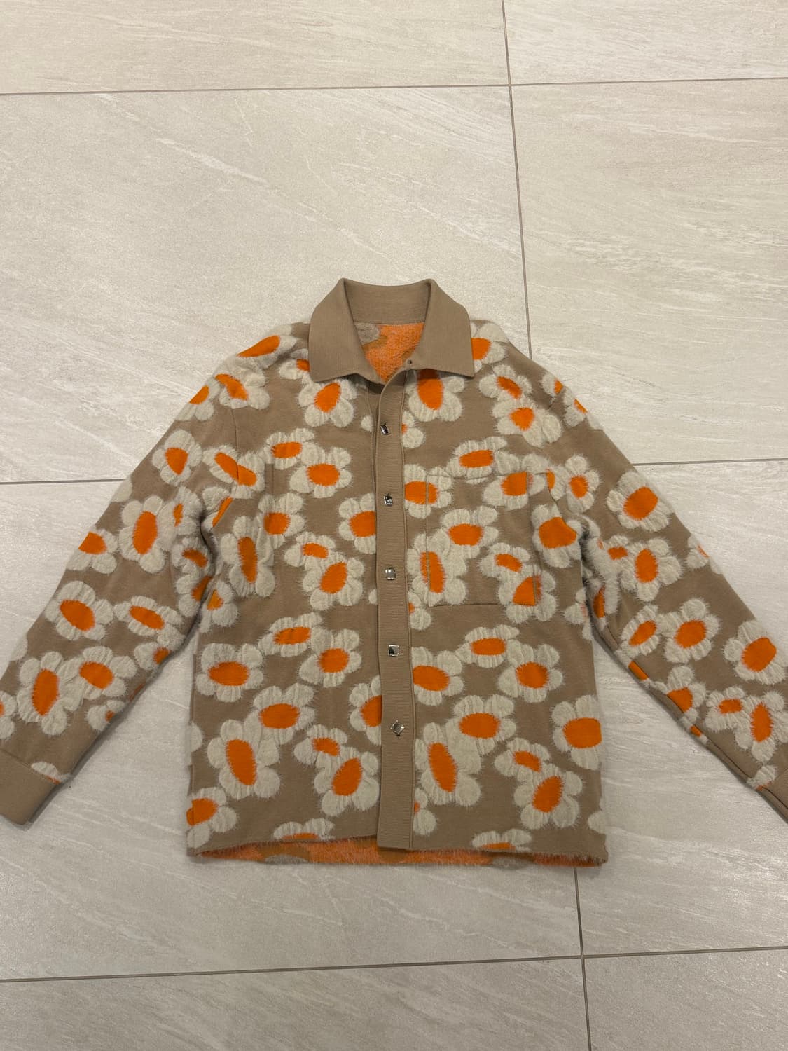 Jacquemus 플라워 패턴 가디건 상품이미지1