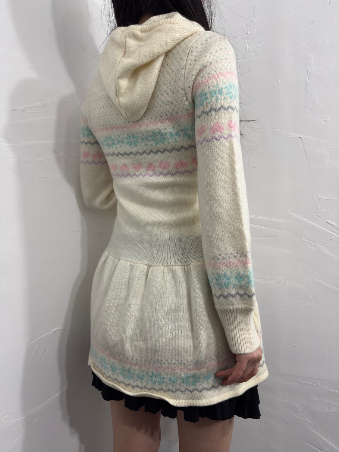 mezzo piano knit hood onepiece 상품이미지5