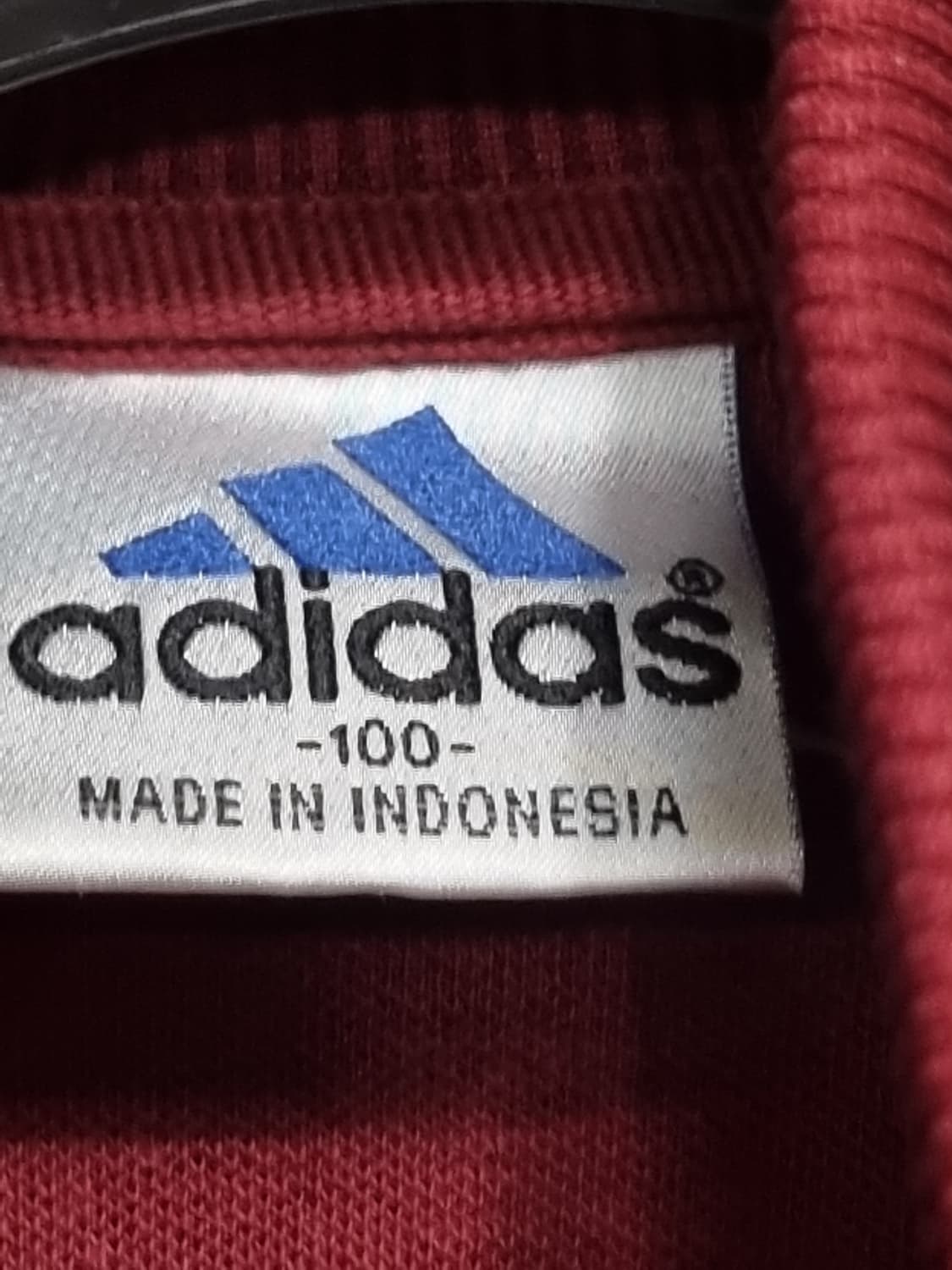 아디다스 남성 올드스쿨 버건디 트랙탑 져지 상품이미지6