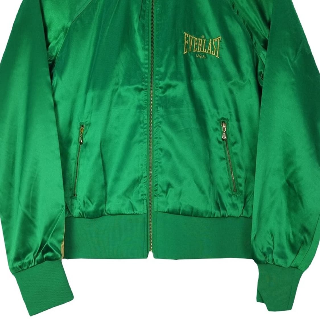 [에버라스트] 폴리쉘 빈티지 유광 집업 져지 트랙탑 자켓 M18098 상품이미지5
