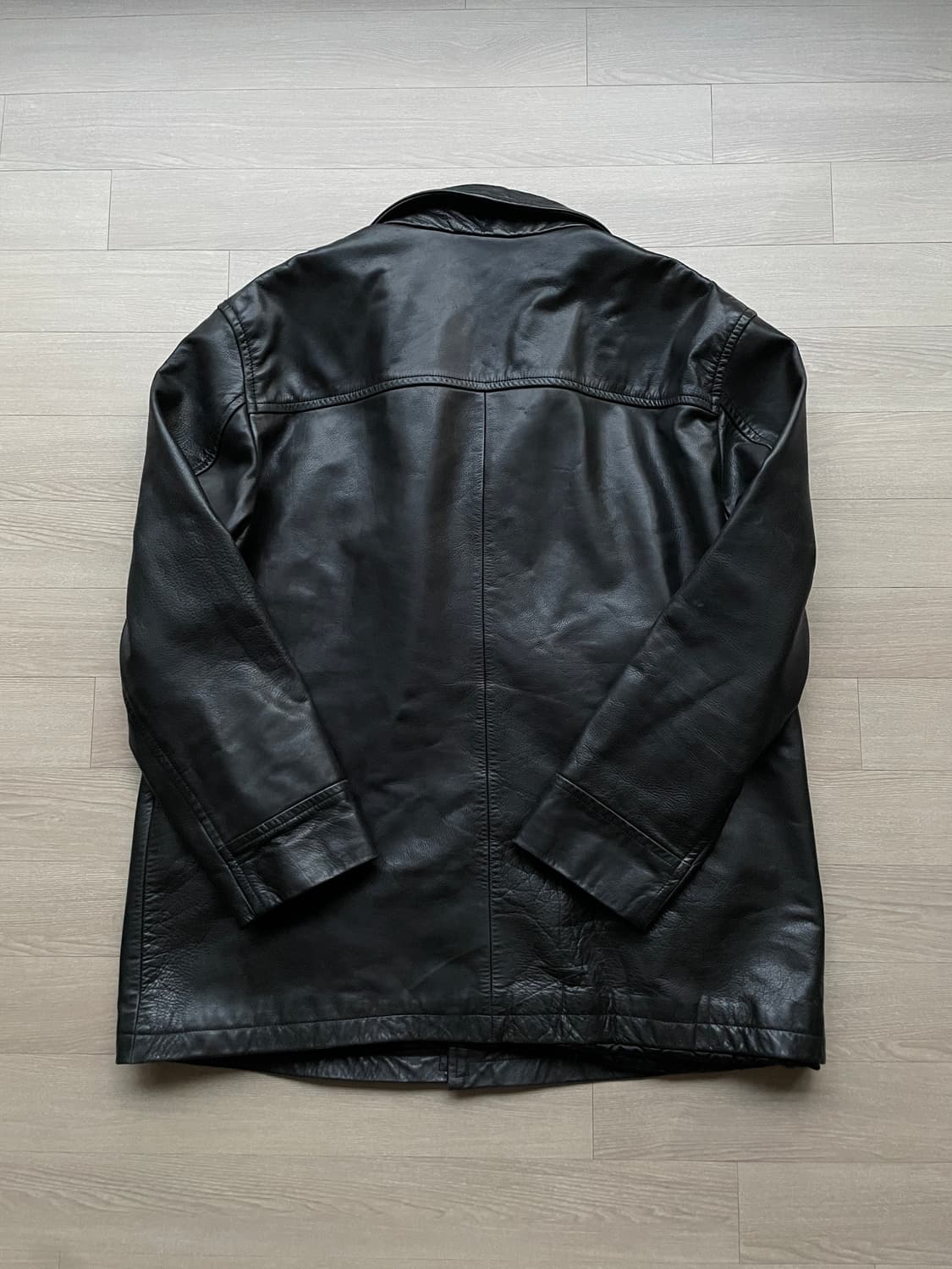 90s 올드갭 레더 카코트 gap carcoat 상품이미지8