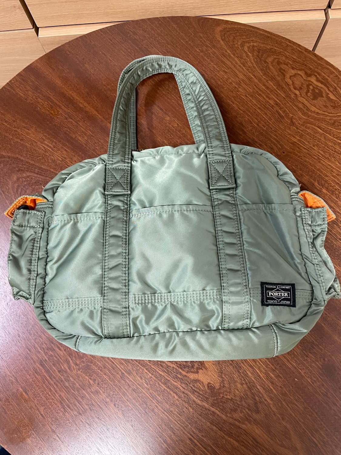 포터 탱커 더플백 보스턴백 세이지그린 스몰 상품이미지9