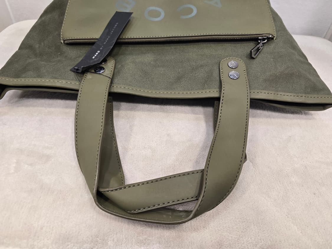 새상품) 마크 제이콥스 올리브 캔버스 토트백 상품이미지5