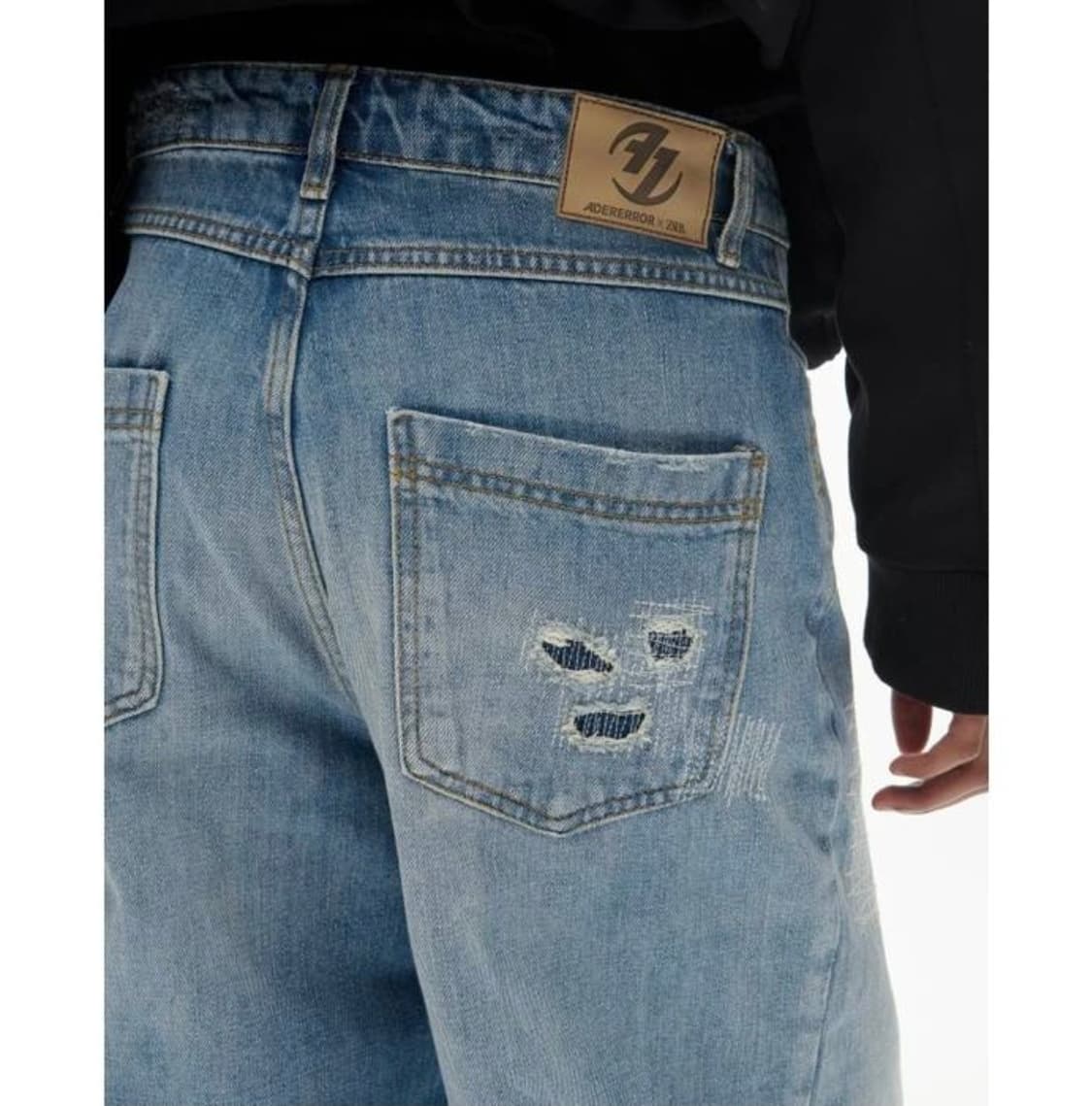 [25]자라 아더에러 콜라보 패치워크 데님팬츠(새상품) 상품이미지2