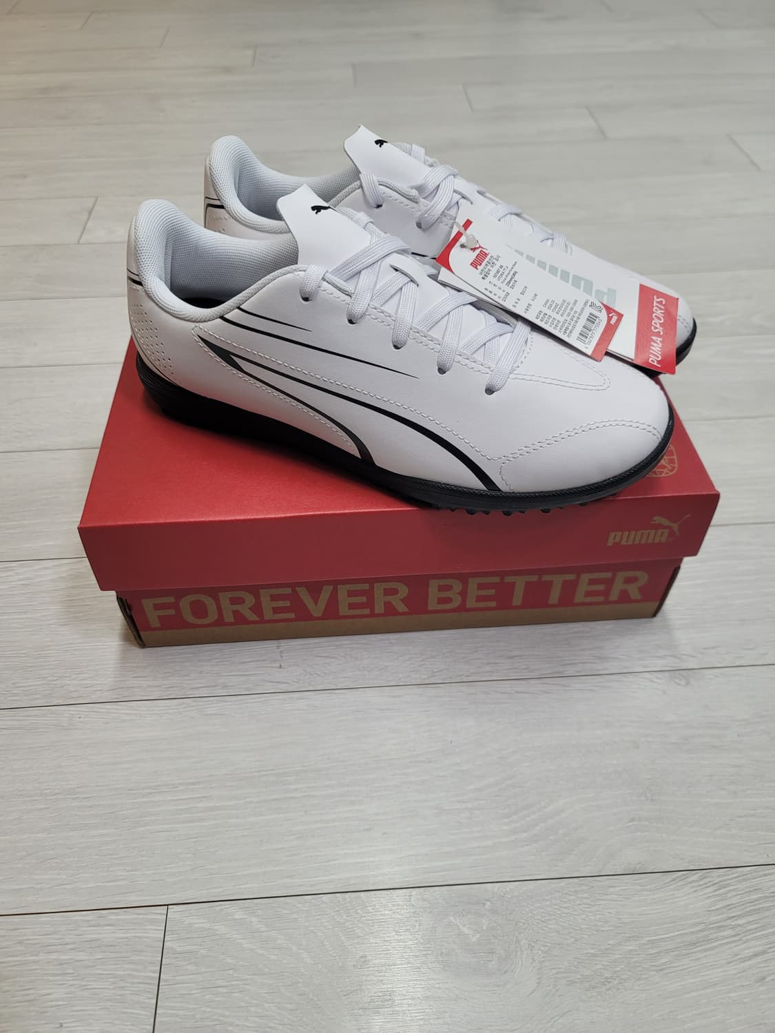 (230)푸마 풋살화 비토리아 TT Jr.[대전 직거래도 가능] 상품이미지6