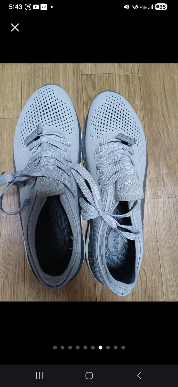 크록스 라이트라이더 360 페이서 290 새상품 상품이미지7