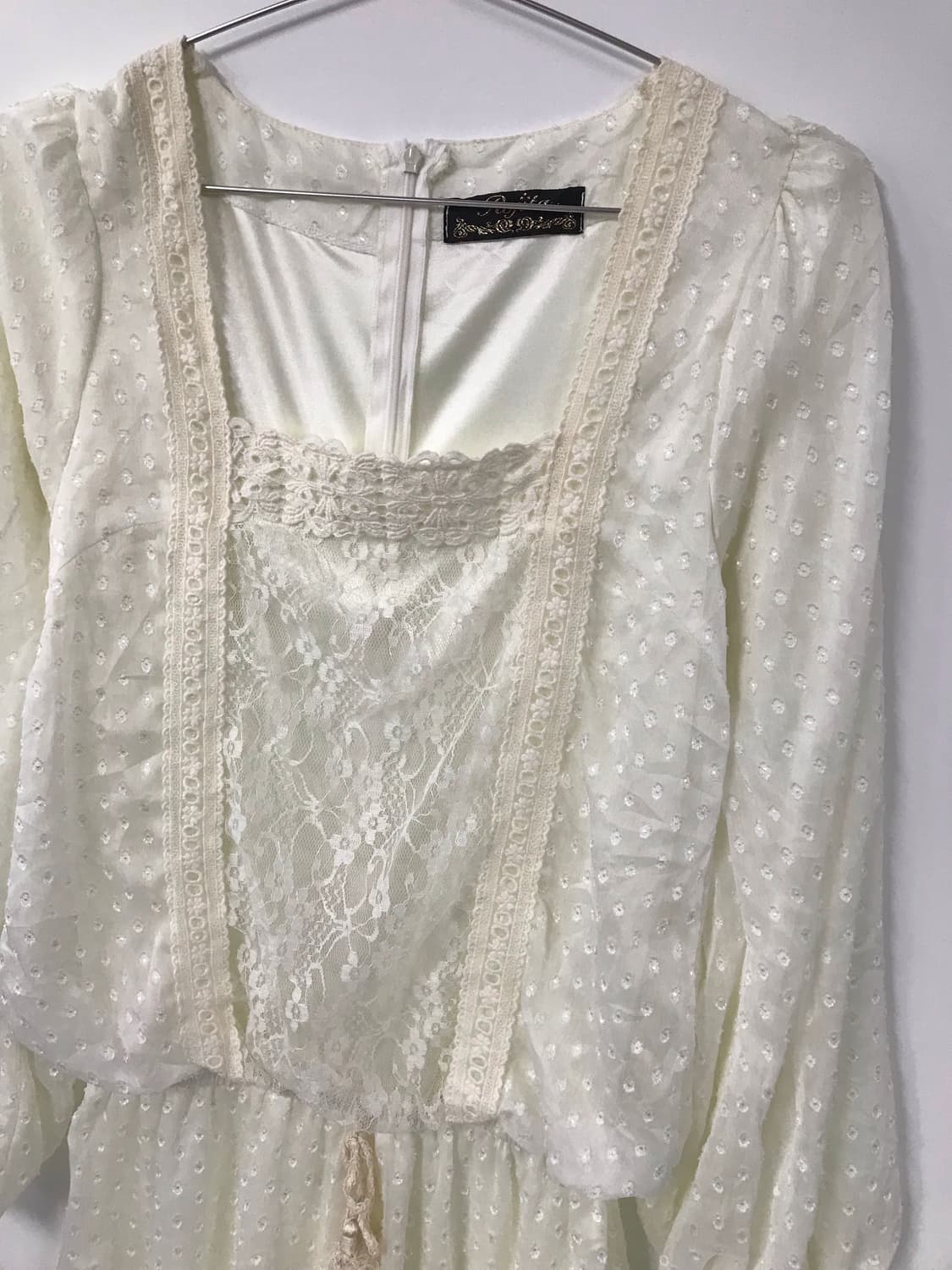 빈티지 레이스 점프수트 상품이미지4