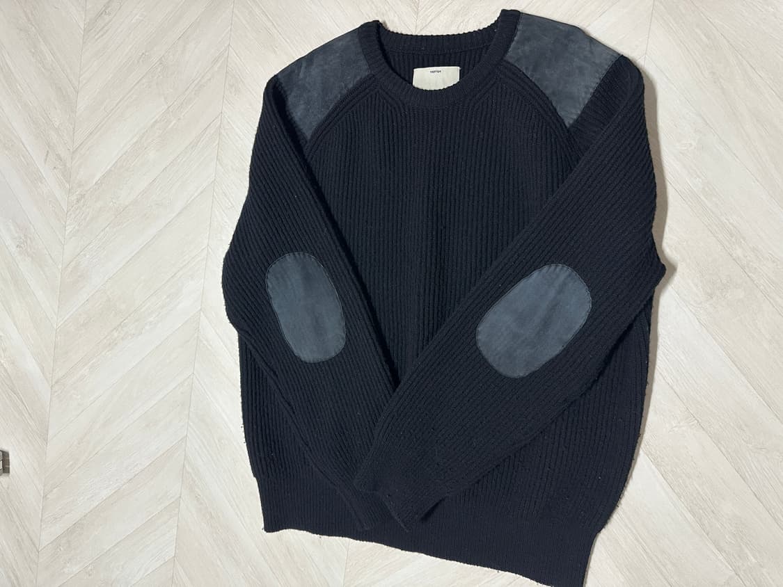 포터리 밀리터리니트 블랙 5사이즈 상품이미지2