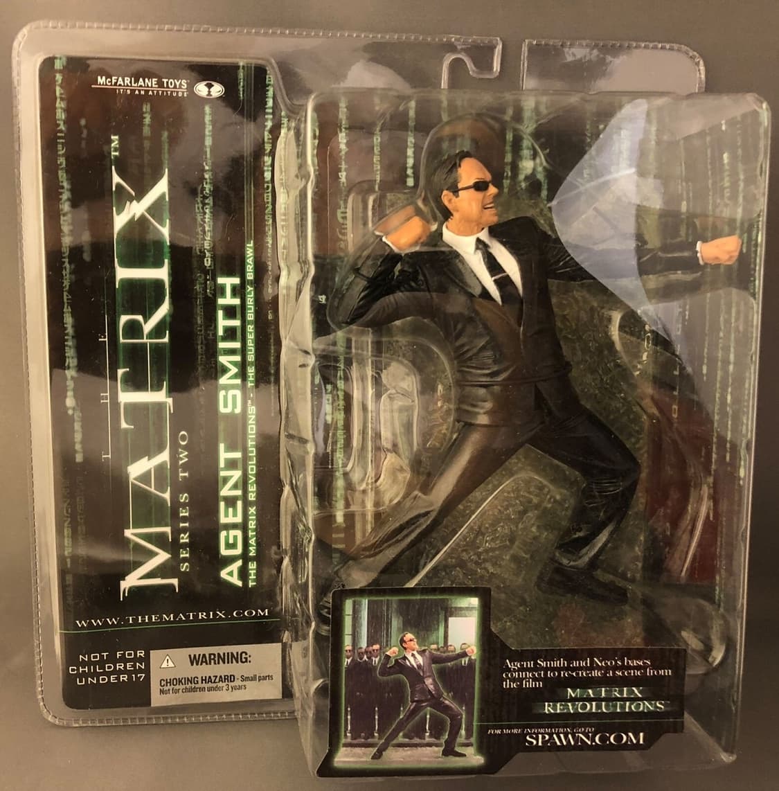 맥팔레인 매트릭스 에이전트 스미스 피규어 상품이미지4