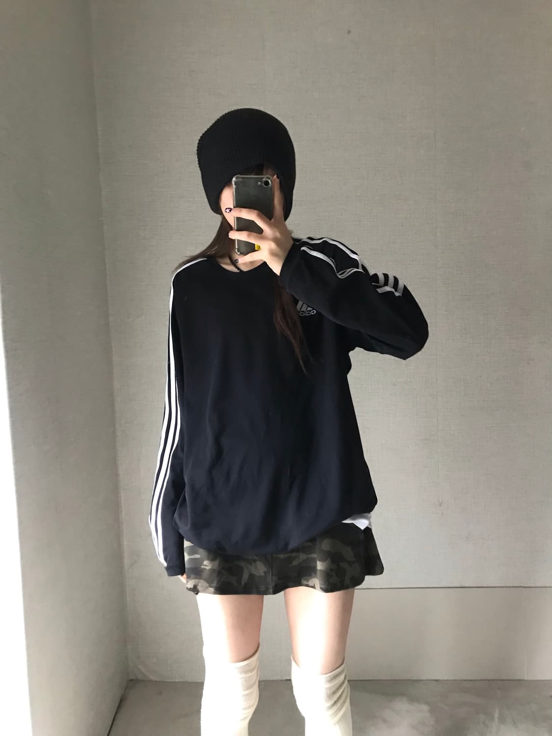 아디다스 검흰 롱슬리브 상품이미지2